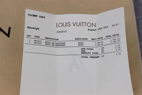 authentic louis vuitton receipt|genuine louis vuitton backpack.